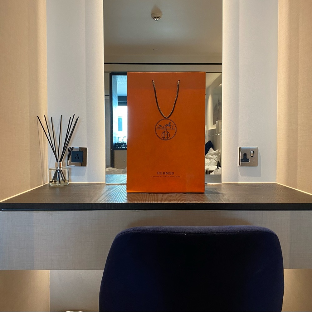 TALL HERMES BAG